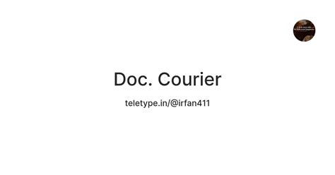 doc courier